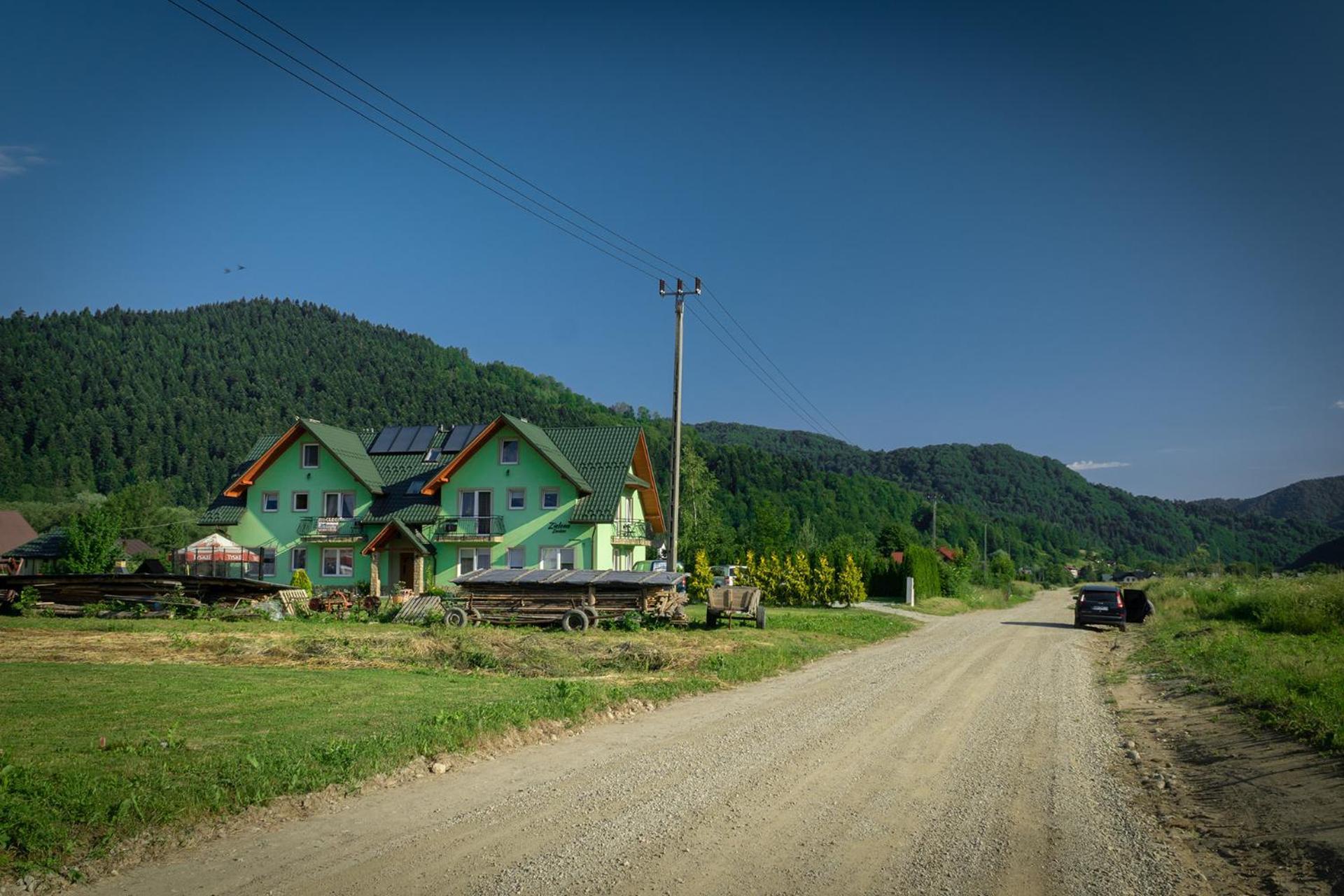 Zielone Zacisze Hotel Krościenko Buitenkant foto